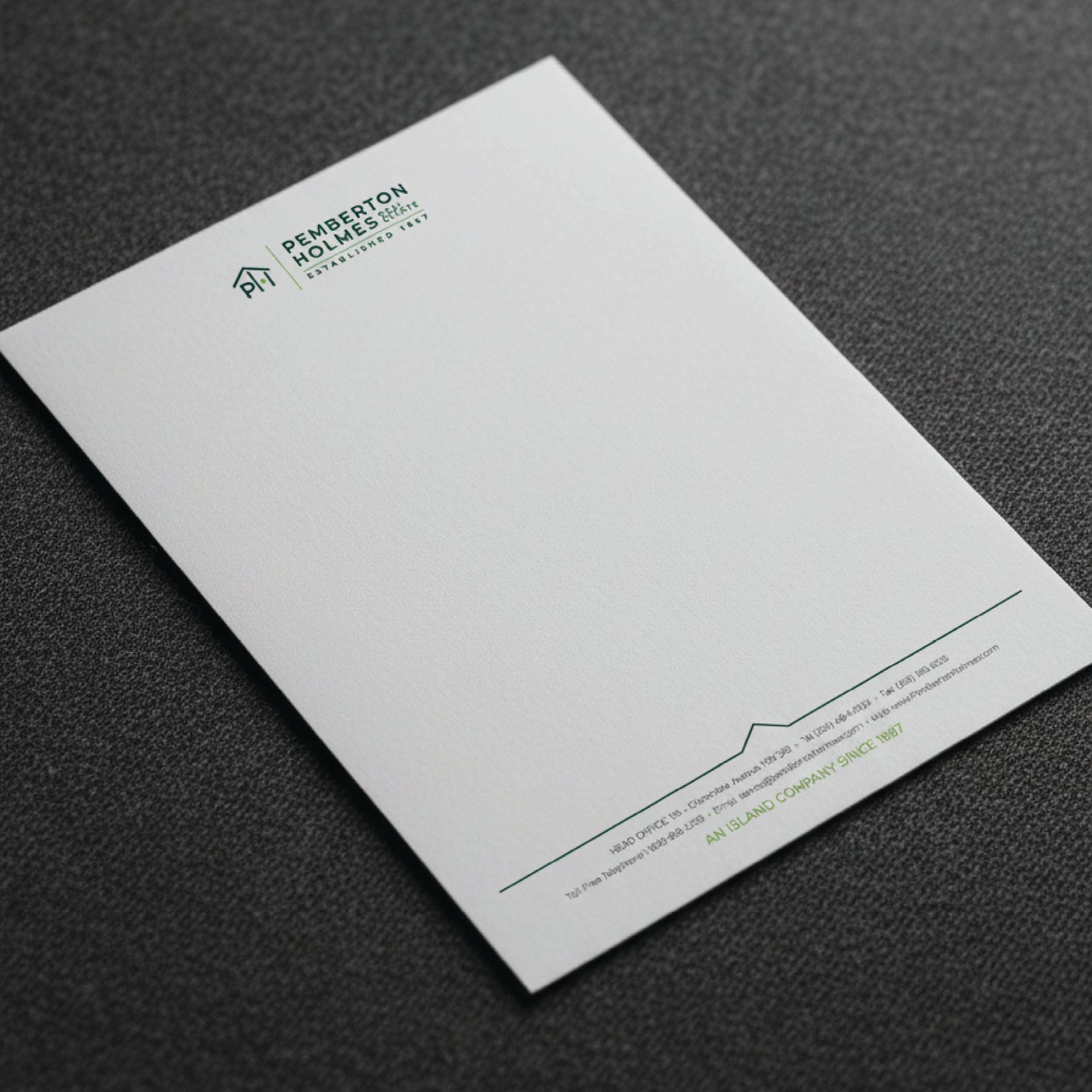 Pemberton Holmes Letterhead