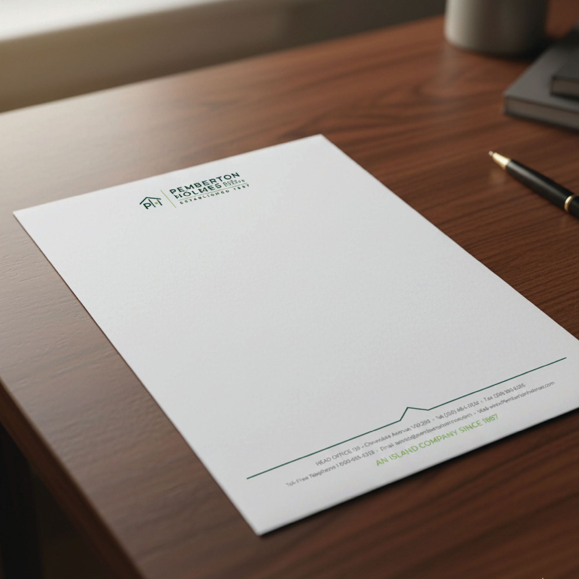 Pemberton Holmes Letterhead