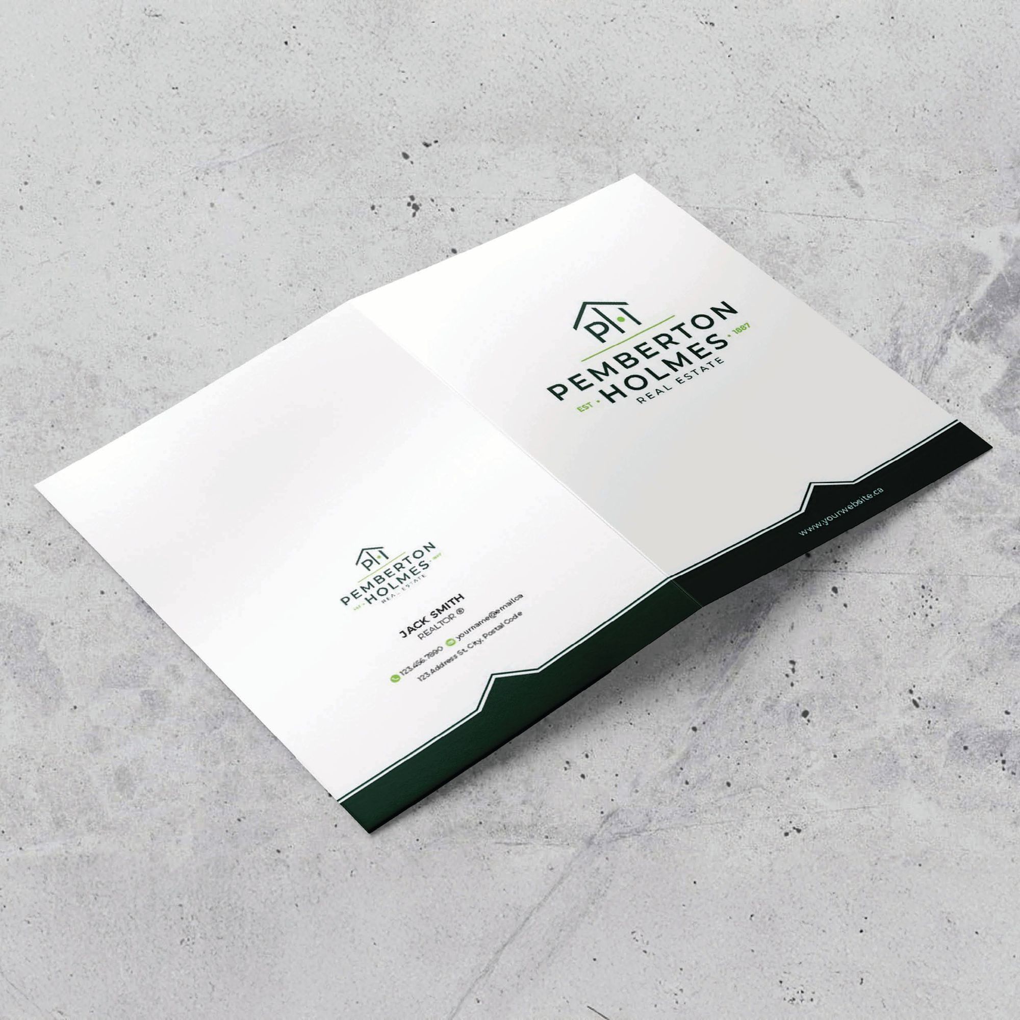 Pemberton Holmes Presentation Folder