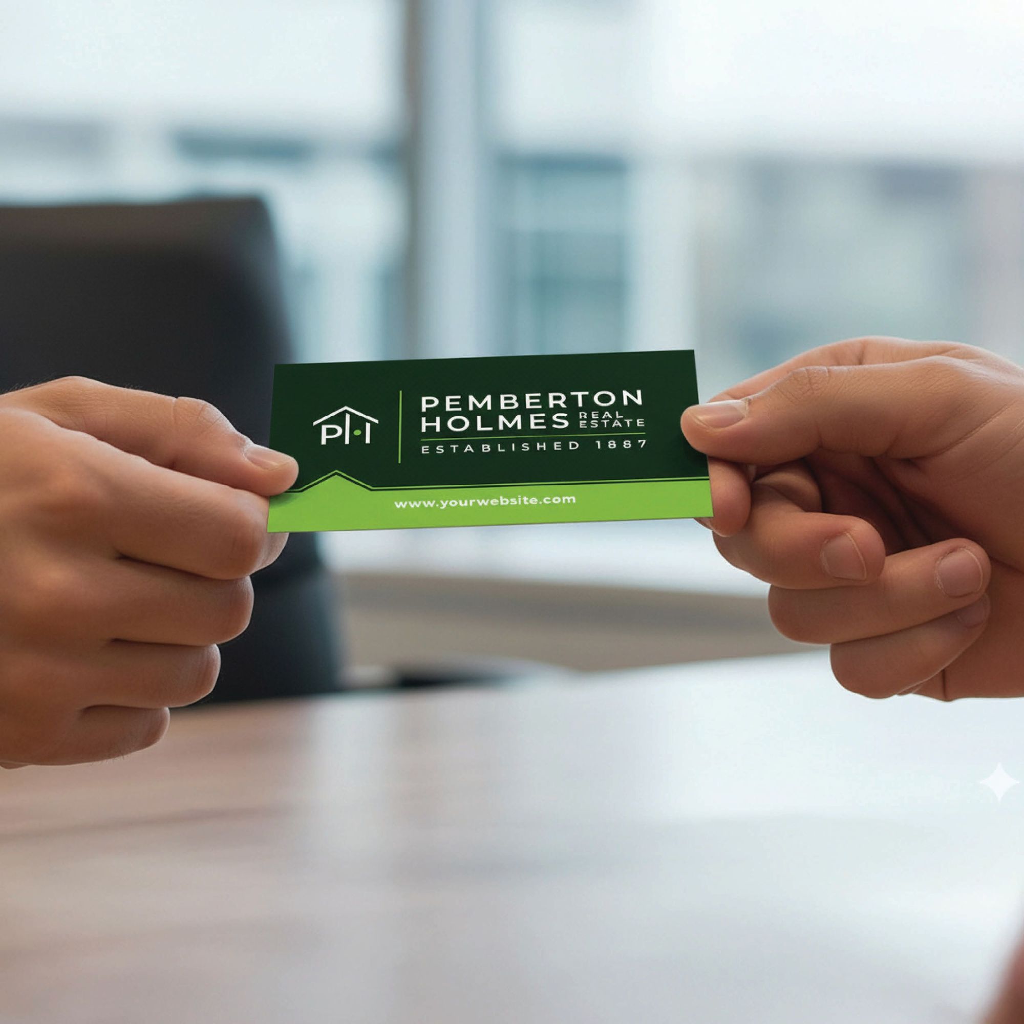 Pemberton Holmes Business Cards