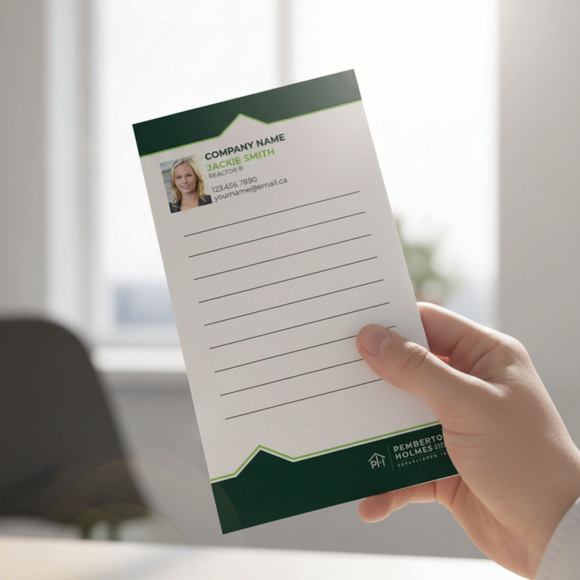 Pemberton Holmes Notepad