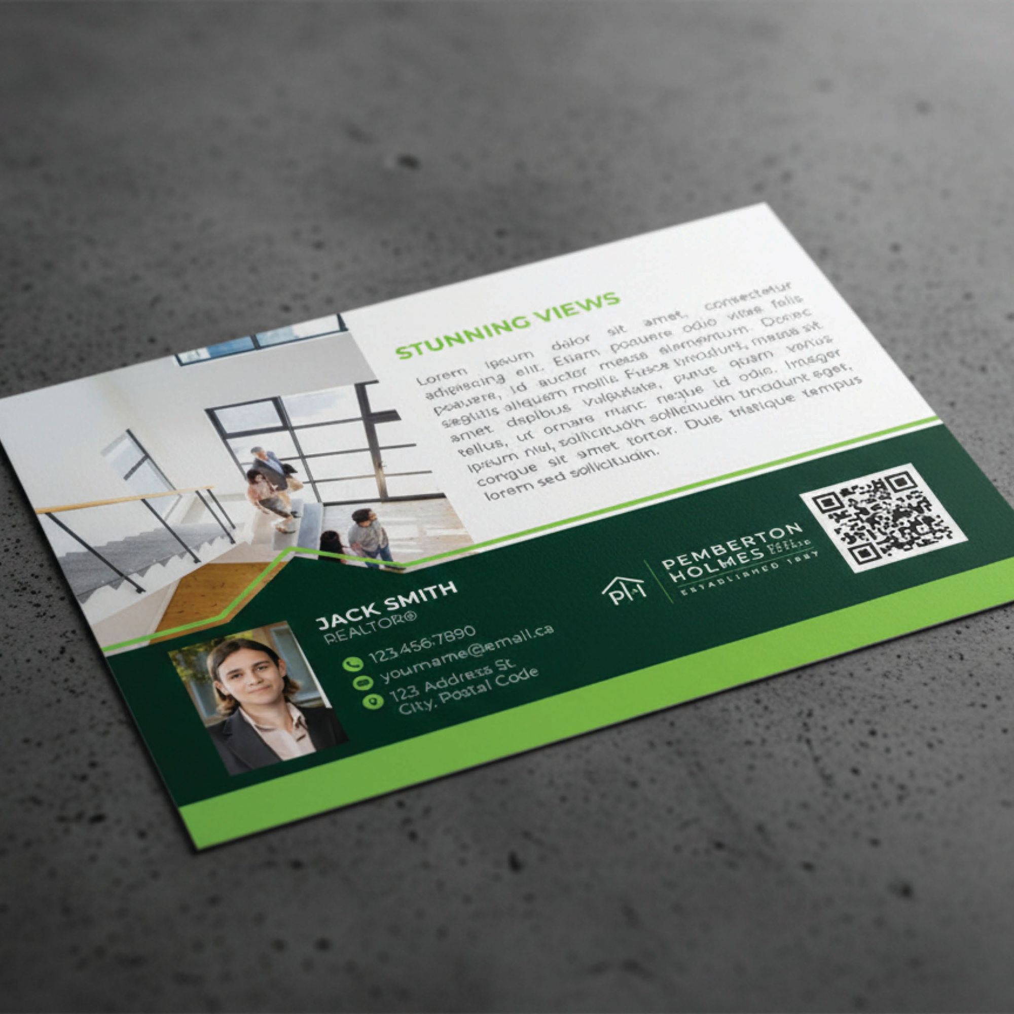 Pemberton Holmes Postcard