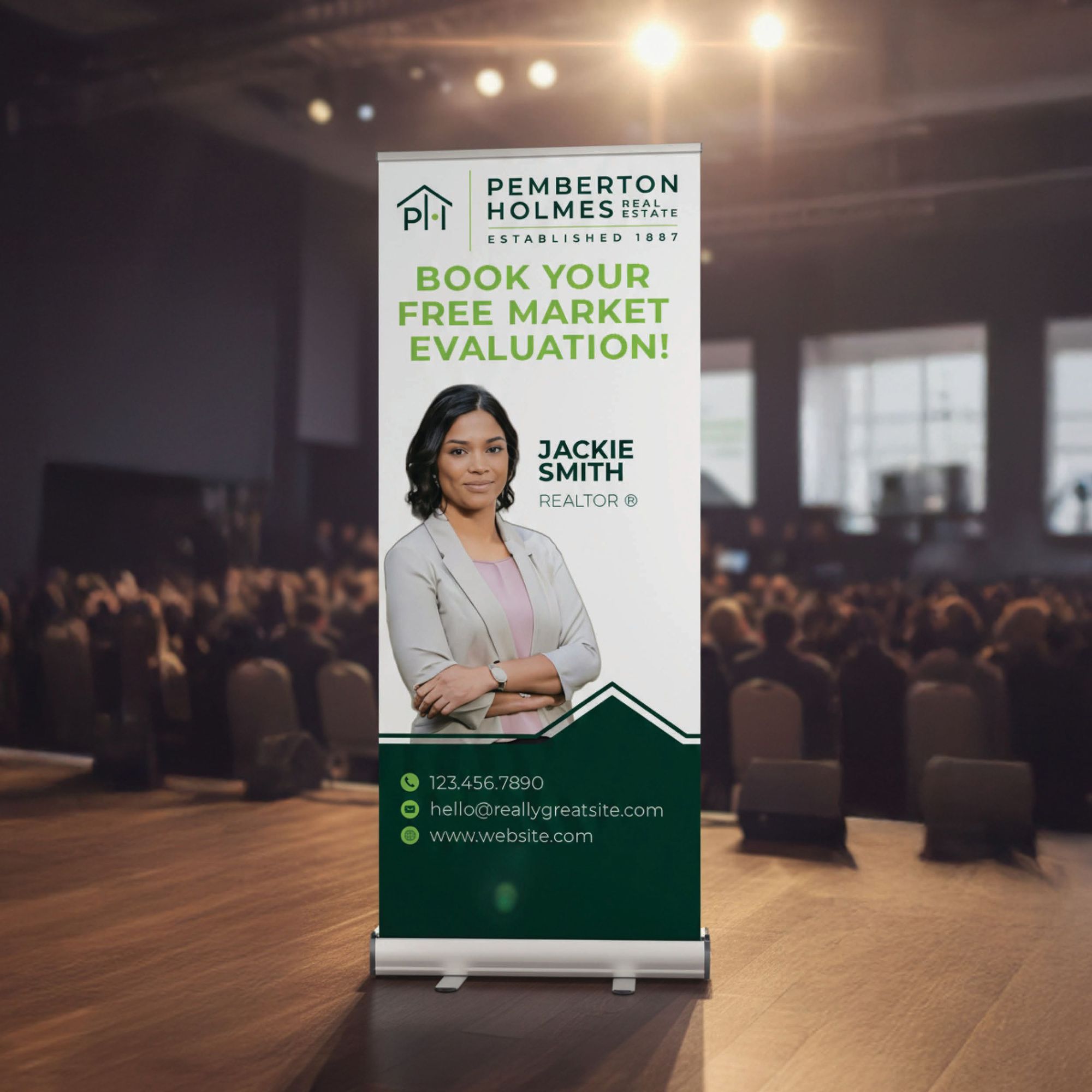 Pemberton Holmes Retractable Banner