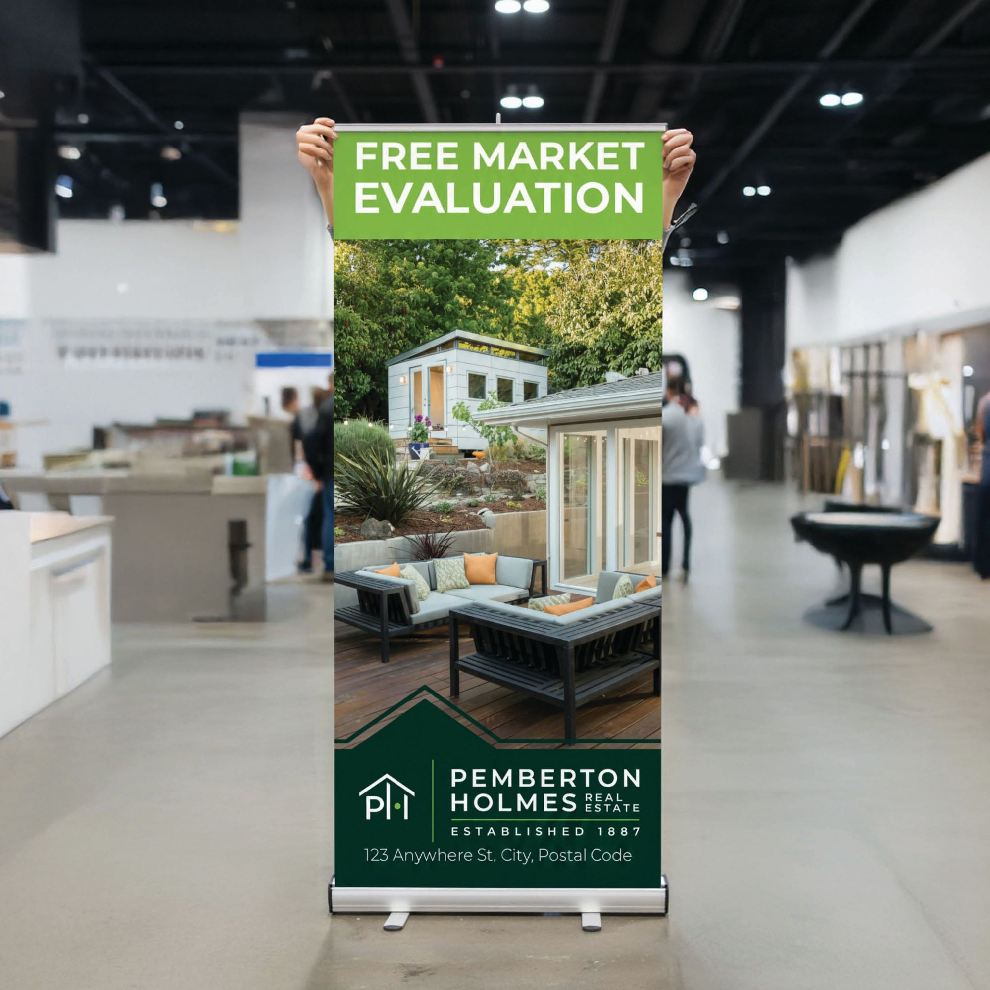 Pemberton Holmes Retractable Banner