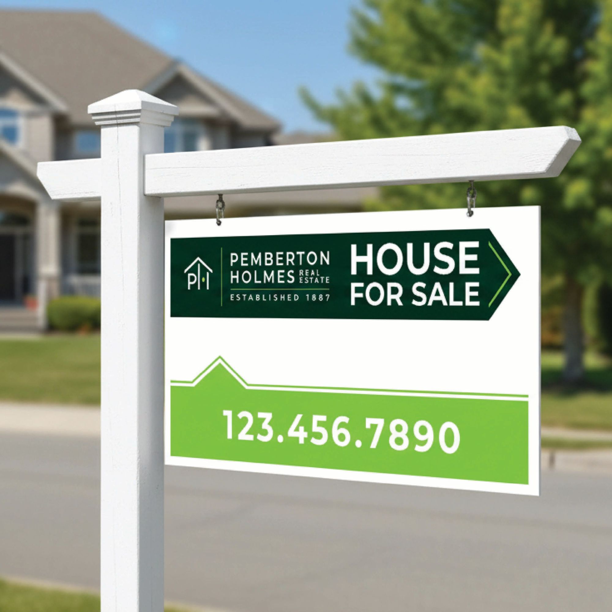 Pemberton Holmes Lawn Signs