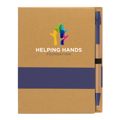 Eco Notepad, Sticky Notes & Pen Set Eco Notepad, Sticky Notes & Pen Set