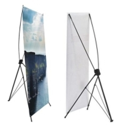 X-Banner Stand 23.5"W x 63"H 1 side X-Banner Stand 23.5"W x 63"H 1 side