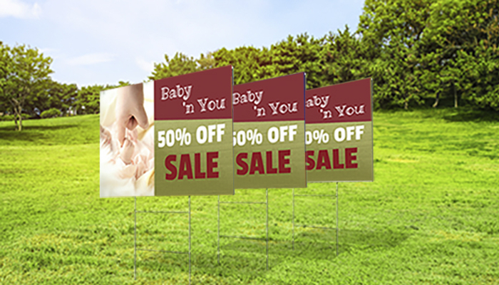 Lawn Sign Lawn Sign