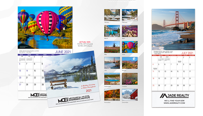 Wall Calendar - Mini Wall Calendar - Mini