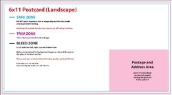 Design and mailing template