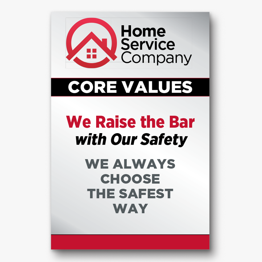 Core Value Poster - Set of 4 individual posters Core Value Poster - Set of 4 individual posters