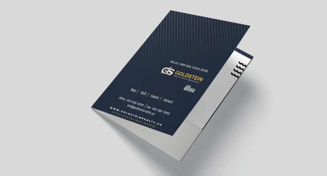 Pocket Folder 14pt - Luxury