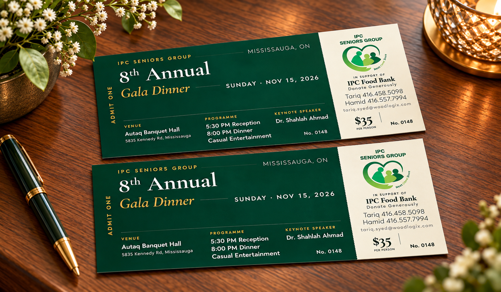 Tickets (Numbered)