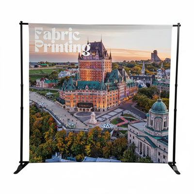 Media Wall Fabric With Frame Adjustable upto 10 FT