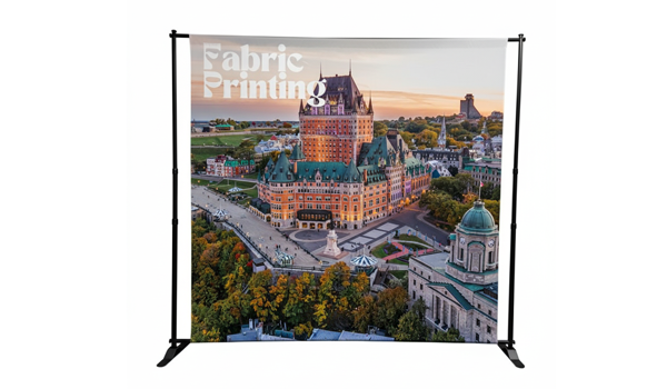 Media Wall Fabric With Frame Adjustable upto 10 FT