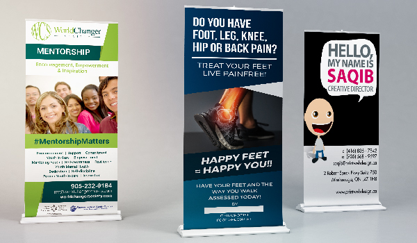 Roll up Banner Stand - Premium