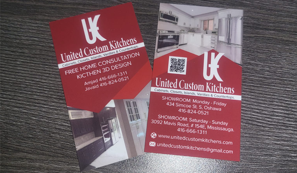 Business Cards 18 pt - Soft Touch