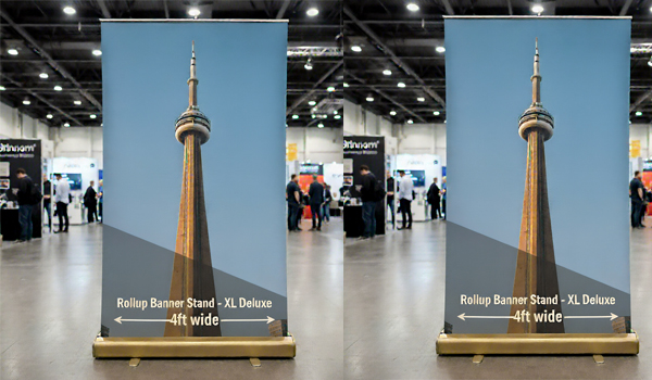 Rollup Banner Stand - XL Deluxe