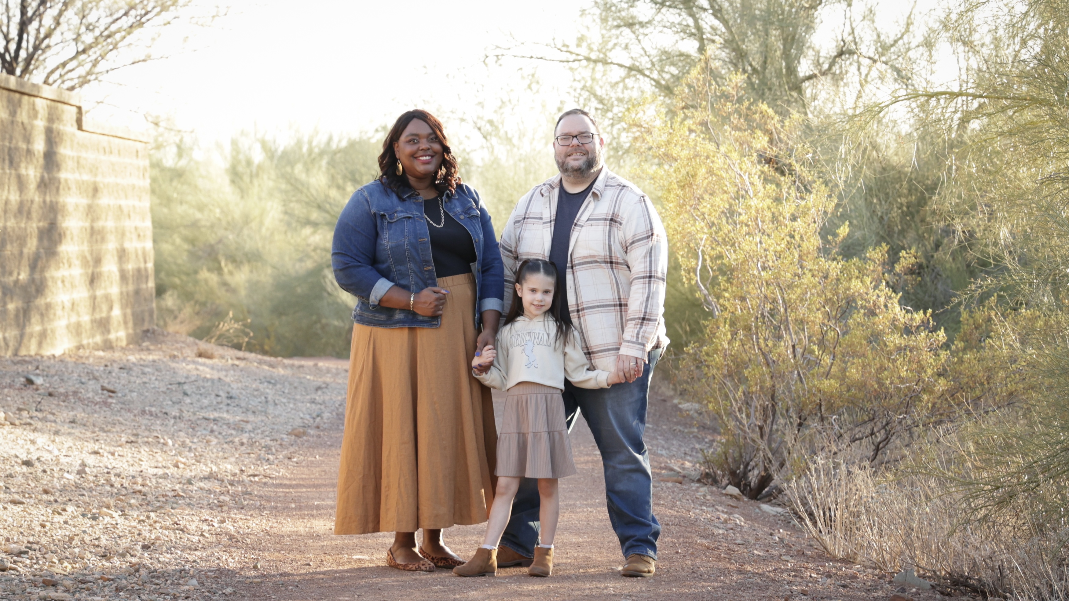 Flyover Print family photo