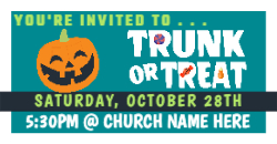 Trunk Or Treat - 4ft x 2ft 