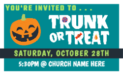 Trunk Or Treat 5ft by 3ft