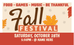 Fall Festival - 5ft x 3ft