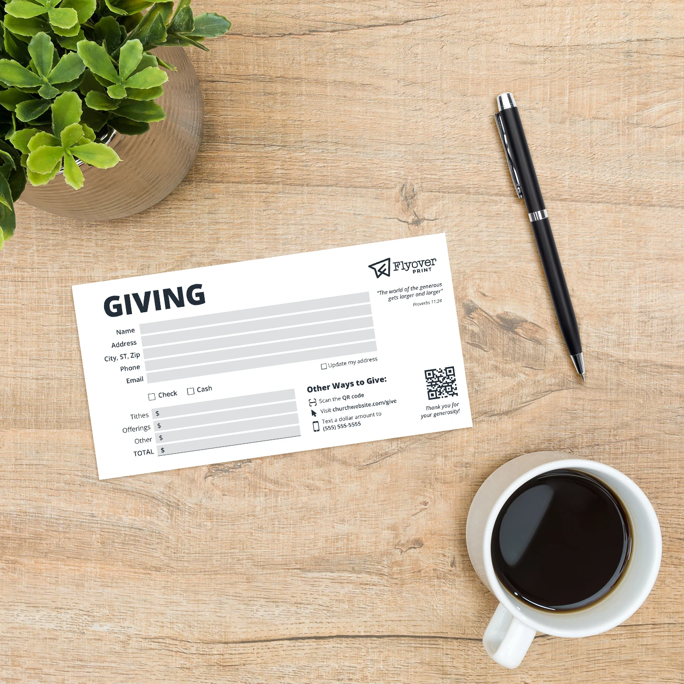 Standard Tithe and Offering Envelopes 4