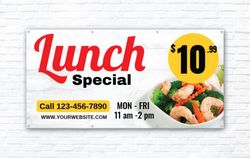 Lunch Special Banner