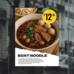 Thai Boat Noodle Soup