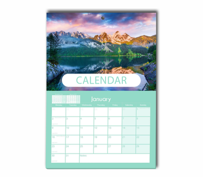 Calendars - 80lb Gloss Text