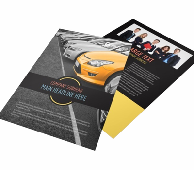 100lb Gloss Flyers