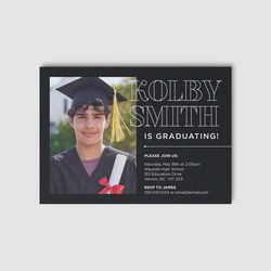 Design 5 - Graduation Invitation Cards