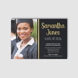 Design 6 - Graduation Invitation Cards