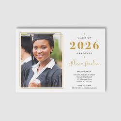 Design 7 - Graduation Invitation Cards