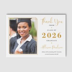 Design 7 - Graduation Thank You Cards