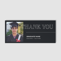 Design 1 - Graduation Invitation Cards