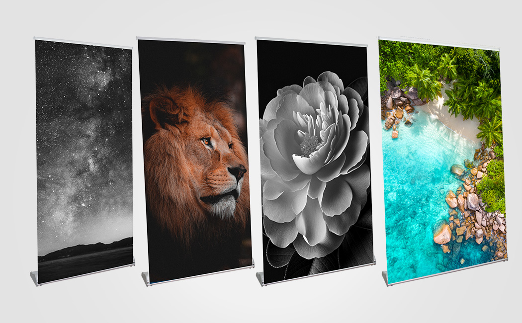 Retractable Banner Stand - Orient