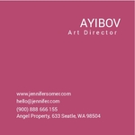 Arts And Crafts Mini Business Cards